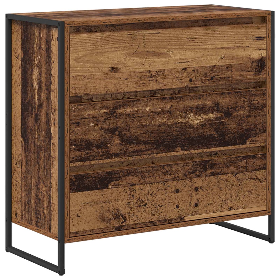 vidaXL Sideboard Altholz 79 x 36 x 75.5 cm Holzwerkstoff