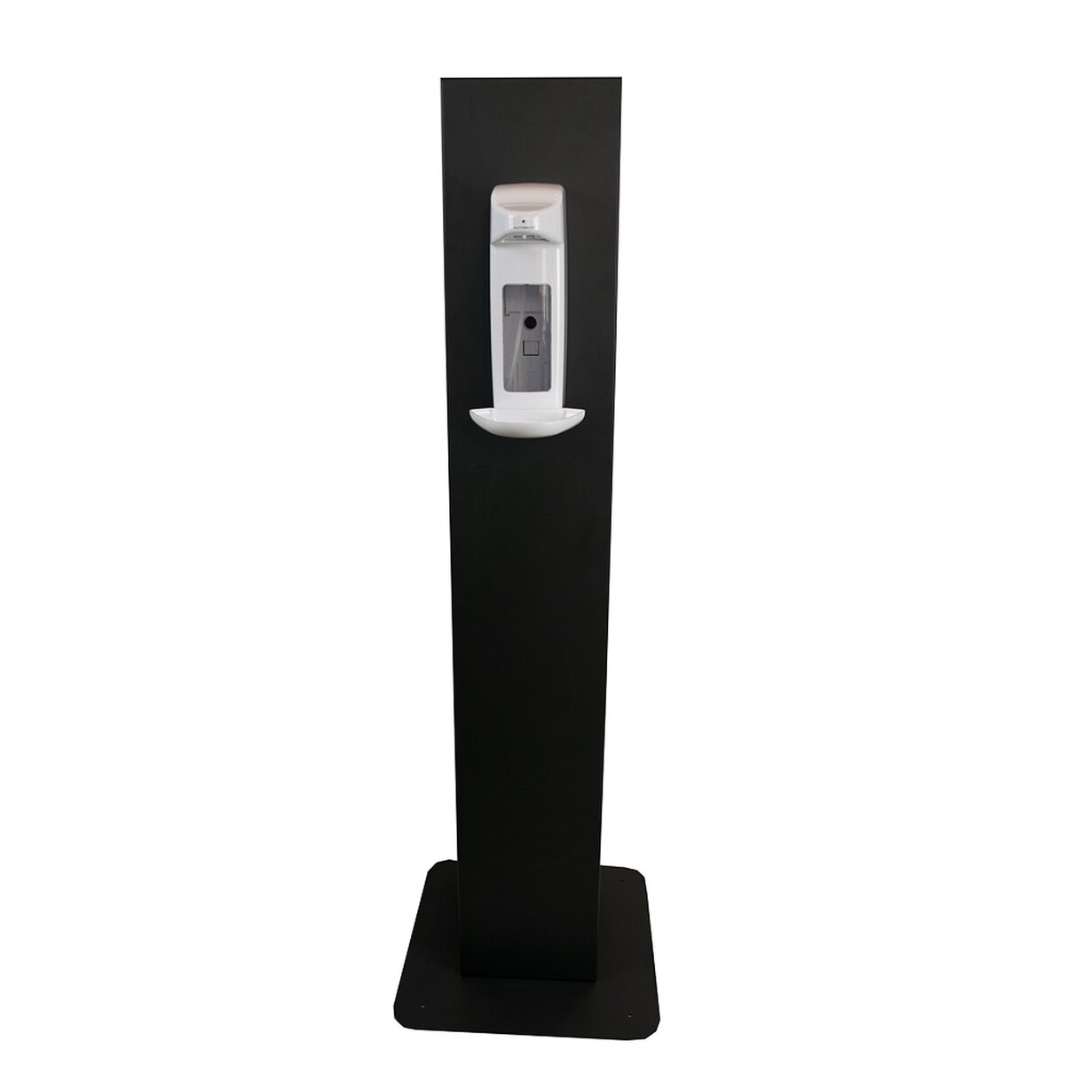 Euraneg Säule aus Stahl SD110-d - Desinfektionssäule - schwarz