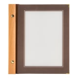 thumbnail of Securit® Carte A5 "Wood" - Marron - 4 vues