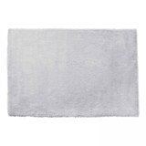 thumbnail of Tapis rectangulaire fausse fourrure gris clair 160 x 230 cm