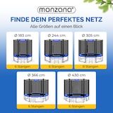 thumbnail of Monzana Sicherheitsnetz Trampolin Ø 305