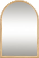 thumbnail of Helloshop26 - Moderner dekorativer Wandspiegel 90 x 60 cm Naturfinish