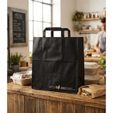 thumbnail of Bolsa con Asas 27x29,5+17cm 90gr - Black Collection (250Uds)