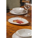 thumbnail of ADRIER - 68-ESP3022-WHTSLS - Pack de 12 uds - PLATO HUEVO de Melamina - Colección SALSA - 30 x 22 cm - BLANCO