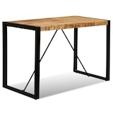 thumbnail of vidaXL Esszimmertisch Raues Mangoholz Massiv 120 cm