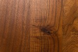 thumbnail of Esstisch Baumkante Akazie nussbaumfarben 140 x 80 cm X-Gestell schwarz FREDERIK