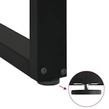 thumbnail of vidaXL Bartafelpoten 2 st U-vormig 60x(110-111) cm staal zwart