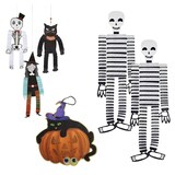 thumbnail of WellHome - Halloween Deko Set 4-teilig - Hängende Ornamente und Skelette