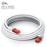 thumbnail of CSL Cat 6 Gigabit Ethernet LAN Kabel - mehrfach geschirmt - UTP Gigabit - 1000 Mbit/s - Patchkabel - Netzwerkkabel - 0,25m
