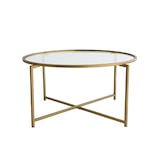 thumbnail of Skye Decor, Gold- Gold Sun S404NOS, Gold, Couchtische, 40x83x83 cm, 100% getempertes Glas