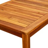 thumbnail of Mesa de centro de jardín madera maciza de acacia 110x60x45 cm