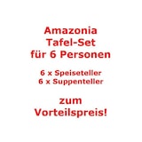 thumbnail of Villeroy & Boch Amazonia Tafel-Set für 6 Personen / 12 Teile
