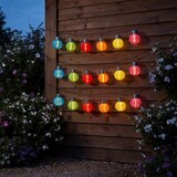 thumbnail of LED Solar Mini Gartenlampion D: 7cm Party Balkon Terrasse Laterne pink