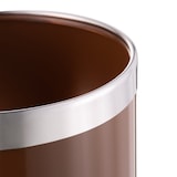 thumbnail of Corbeille à papier marron Ø22cm H25cm - WAS Germany