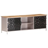 thumbnail of vidaXL TV-Schrank 120x30x40 cm Raues Mangoholz