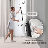 thumbnail of ONKRON Wandhalterung für 40-75 Zoll TVs bis 68 kg, schwenkbar, neigbar, ausziehbar, max 600x400 VESA, Weiß M7L-W