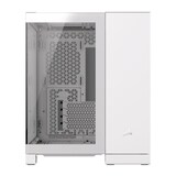 thumbnail of Boîtier Pc - Corsair - 2500x Tempered Glass Micro Atx Dual Chamber - Blanc