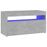 thumbnail of vidaXL TV-Schrank mit LED-Leuchten Betongrau 75x35x40 cm