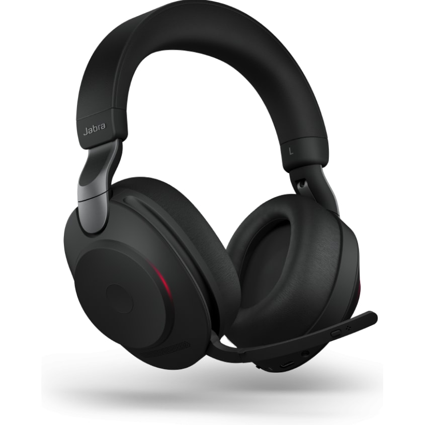 Jabra Evolve2 85 Cuffie Wireless Bluetooth Professionali Con Adattatore Usb-a