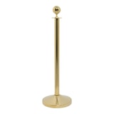 thumbnail of Securit® Classic Afzetpaal Voetstuk - Goud - Ronde kop - 90cm (Basis RS-CL-GO-A2 niet inbegrepen)