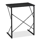 thumbnail of Relaxdays Schreibtisch klein, HxBxT 75 x 60 x 40 cm, kompakter Computertisch, Laptop Arbeitstisch, MDF & Metall, schwarz