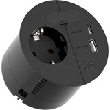 thumbnail of BACHMANN LOOP IN CHARGE CEE7/3 USB-A/C 22W, Zuleitung 2,0m H05VV-F3G1,5mm² Durchfrg.