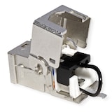 thumbnail of METZ CONNECT C6A Modul Cat.6A (Class EA), 180°, Kabelmontage ohne Werkzeug