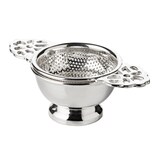 thumbnail of Teesieb Teefilter Assam mit Halter, schwerversilbert, Durchmesser 6 cm, Länge 11 cm, Höhe 4 cm