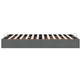 thumbnail of vidaXL Ottoman-Bett ohne Matratze Dunkelgrau 120x190 cm Stoff