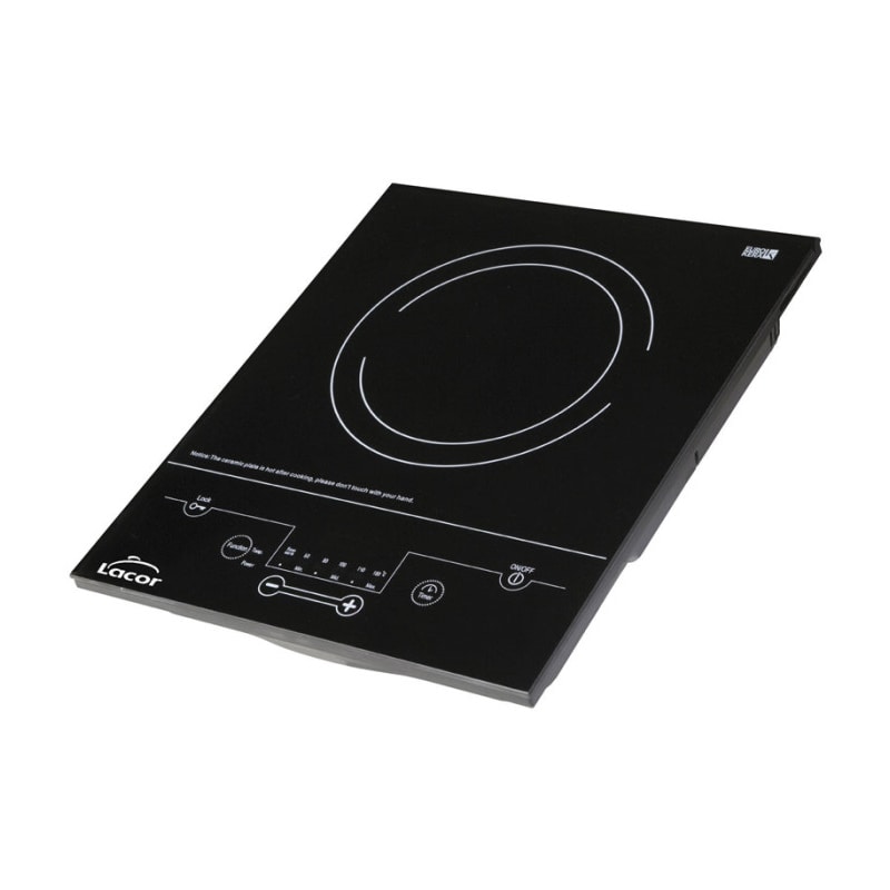 Lacor placa de inducción portátil EXPERT 2000W 22 cm posibilidad de encastrar