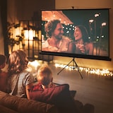 thumbnail of 4goodz HD Beamer Projectiescherm Staand 100 inch 16:9 - 221 x 124 cm - 4K rolscherm - Zwart