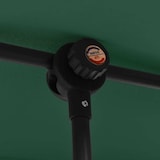 thumbnail of vidaXL Parasol met aluminium paal 2x1,5 m groen