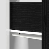 thumbnail of vidaXL Lade onderkast Riga Zwart eiken 40 x 46 x 81,5 cm Bewerkt hout