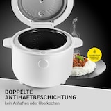 thumbnail of N8WERK Reiskocher 2l - 5 Programme - Touch-Display - ohne Anhaften & Überkochen - automatische Warmhaltefunktion & Überhitzungsschutz - inkl. Dampfgar