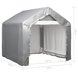 thumbnail of Tente de rangement Gris 180x180 cm Acier galvanisé Modèle Vega Signature