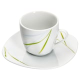 thumbnail of 6er Set Espressotasse 10cl mit Espressountertasse 12,1cm Aviva