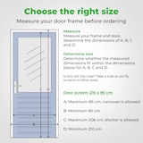 thumbnail of VerminBuster Fliegenvorhang Magnetisch - Luxus Türgitter - 210 x 90 cm - Türvorhang - Türgittervorhang