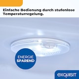 thumbnail of Exquisit Retro-Kühlschrank, ohne Gefrierfach, 229 Liter, groß, 5 Ablagen, Gemüsefach, Temperaturregelung, RKS325-V-H-161E mattschwarz