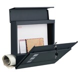 thumbnail of Helloshop26 - Moderner Briefkasten mit Zeitungsfach abschließbarem Deckel einfache Montage anthrazitgrau 12_0004393