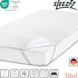 thumbnail of Sleezzz® Vital wasserdichter Molton Matratzenschutz Fixspann 140 x 200 cm