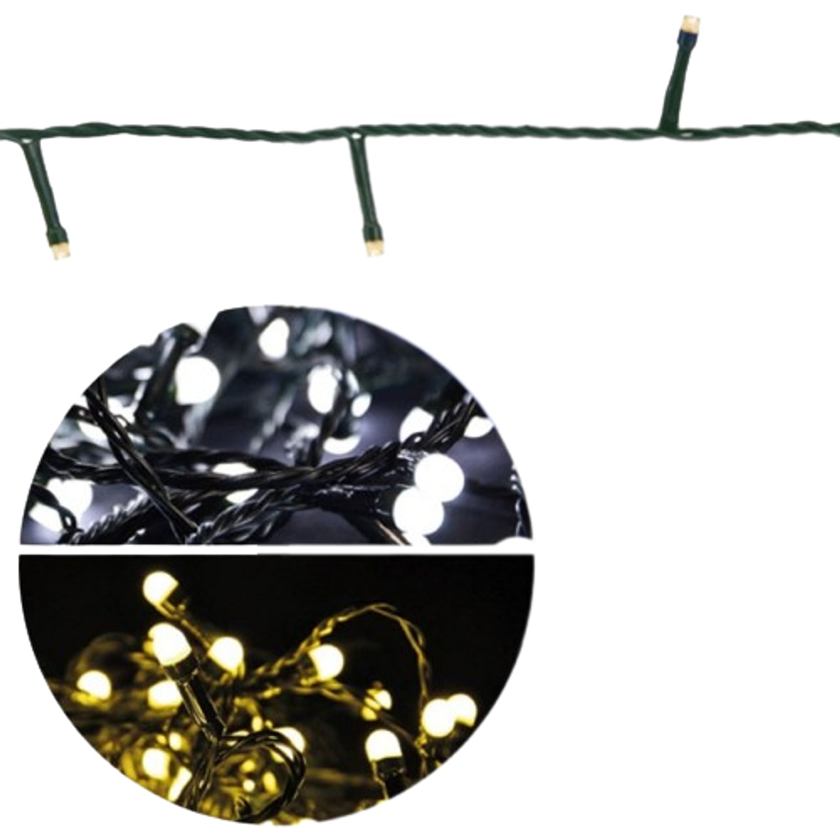 200 LED Lichterkette dimmbar 7m