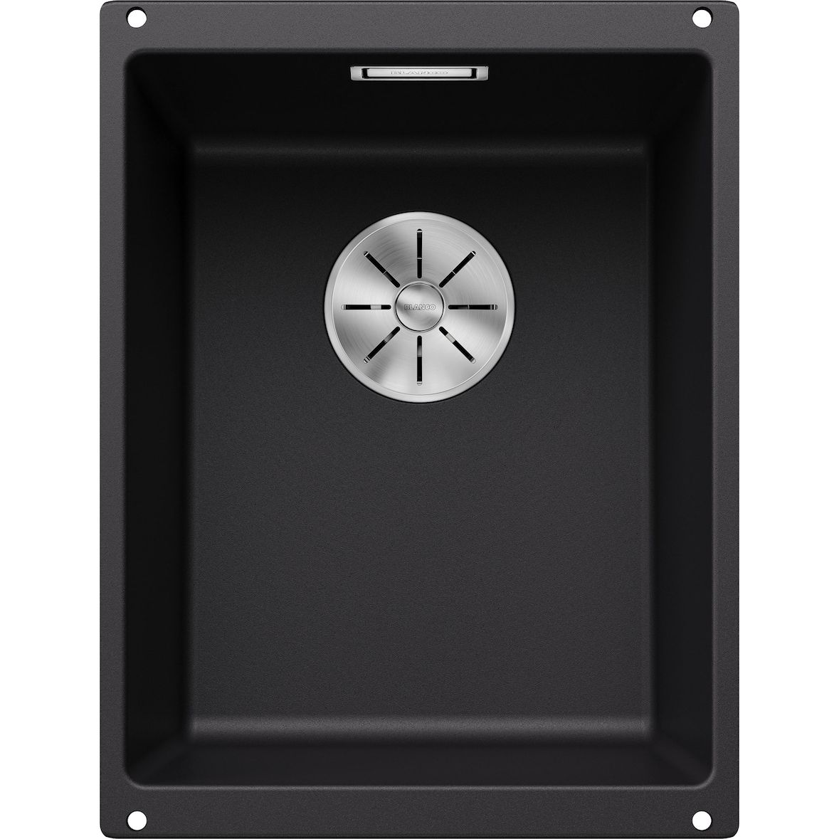 BLANCO SUBLINE 320-U Spüle, Becken 525983 schwarz, Unterbau ab 40 cm