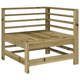 thumbnail of vidaXL Tuinhoekbanken 2 st geïmpregneerd grenenhout