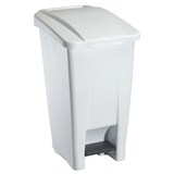 thumbnail of Poubelle mobile à pédale Mobily - 60l - blanc / blanc