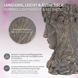 thumbnail of ML-Design Pflanztopf Frauenkopf 21x16x32 cm Bronze Harz Statue Innen/Außen Pflanzgefäß Blumentopf Gartendeko