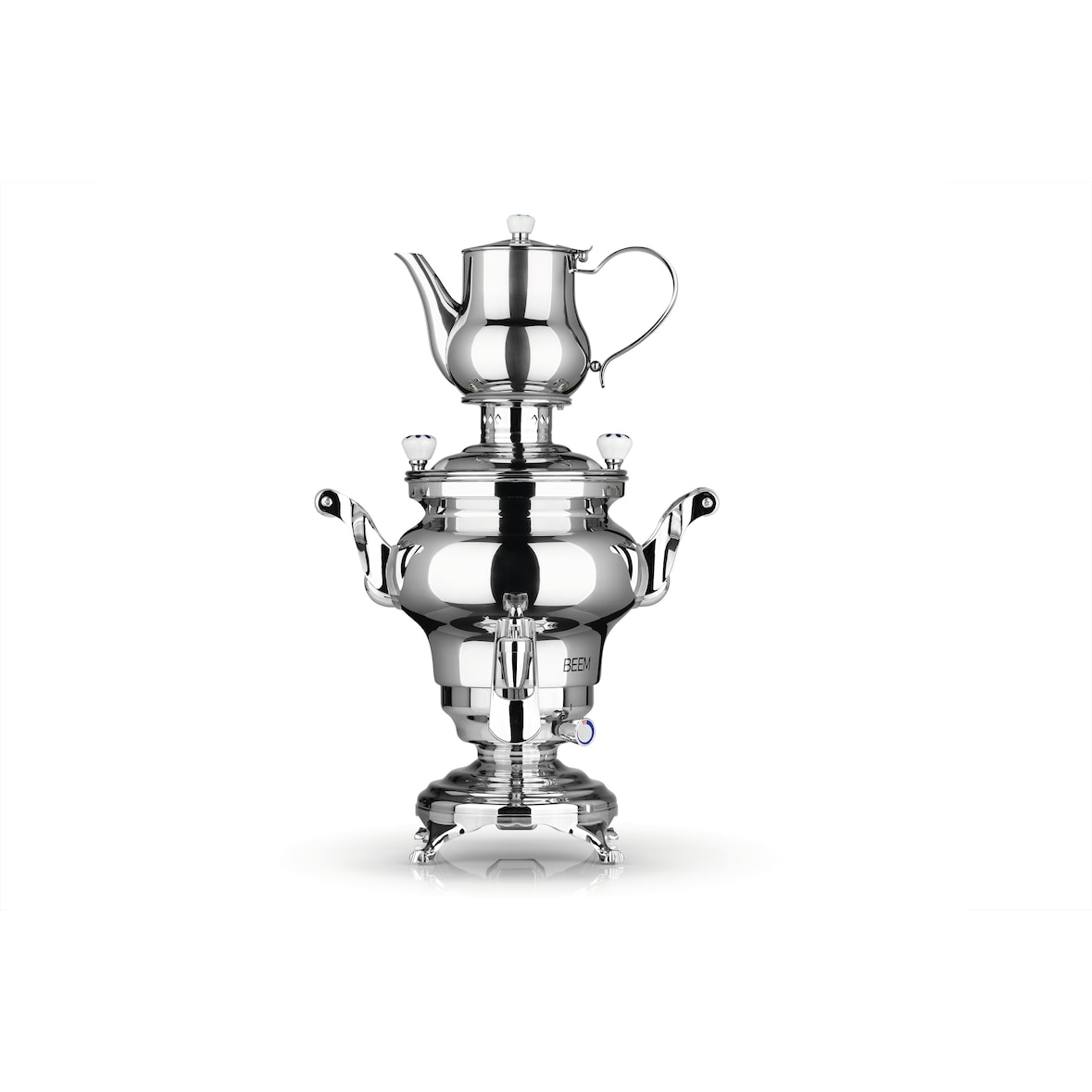 Hervidor de té Samovar Odessa+ 3l 1800W acero inoxidable con dispensador