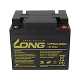 thumbnail of Ersatzakku für Invacare Auriga und Orion 2x Kung Long 12V 50Ah Blei Akku Zyklenfest AGM VRLA