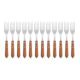 thumbnail of Fourchettes à viande Olympia manche en bois (Lot de 12)
