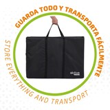 thumbnail of Conjunto de mesa y 2 sillas plegables Aktive