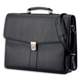 thumbnail of Alassio Aktentasche PESCARA mit abnehmbarem Schulterriemen schwarz Lederimitat 47014